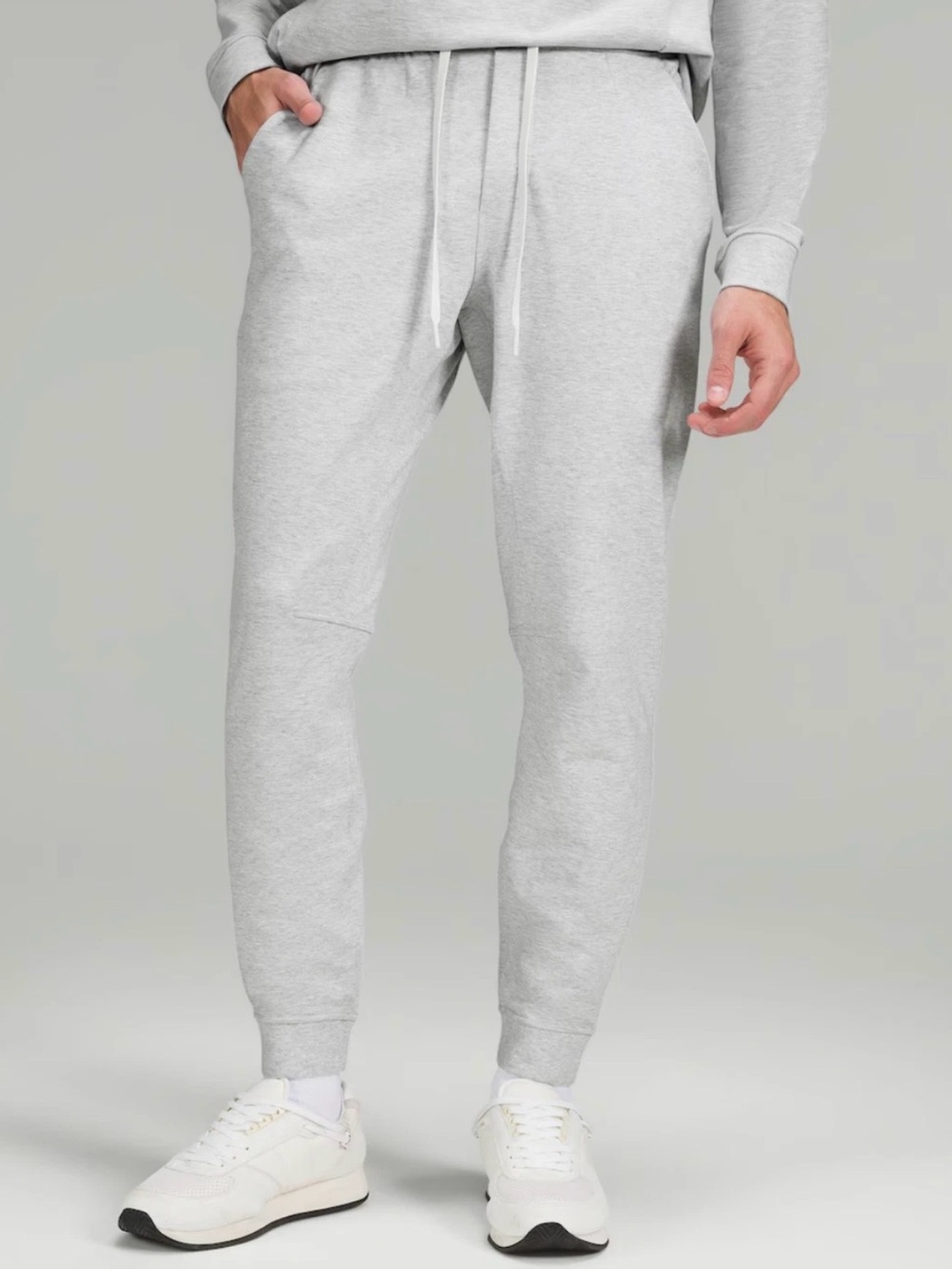 lululemon athletica Light Gray Men's Jogger Sweatpants